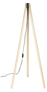 Brilagi - LED stojacia lampa CERIA 1xE27/60W/230V priemer 35 cm béžová