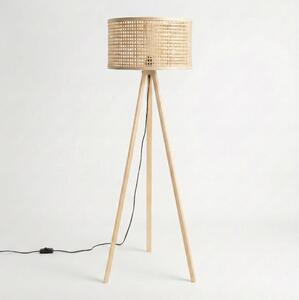 Brilagi - LED stojacia lampa CERIA 1xE27/60W/230V pr. 40 cm béžová