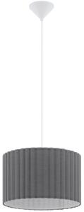 Eglo 55702 - Závesné svietidlo na lanku 1xE27/40W/230V sivé