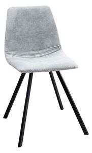 Dizajnová stolička Rotterdam Retro / svetlo sivá