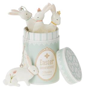 Veľkonočné dekorácie zajačikovia Easter Bunny - set 5