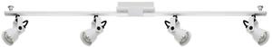 Eglo 33286 - LED bodové svietidlo 4xGU10/4,5W/230V biela