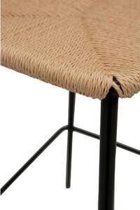 Béžová prírodná barová stolička DAN-FORM Denmark Stiletto, výška 68 cm