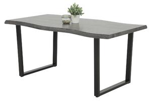 Jedálenský stôl GRACE II sivá/čierna