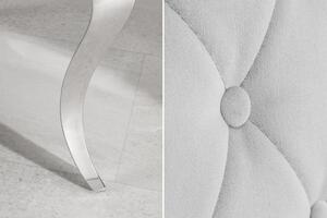 Dizajnová stolička Rococo II šedá - Skladom na SK