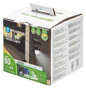 Aigostar - LED Solárne nástenné svietidlo so senzorom LED/0,64W/3,7V 6500K IP44