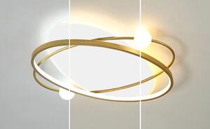 Toolight, LED stropné svietidlo + diaľkové ovládanie APP1059-C, biela-zlatá, OSW-08885