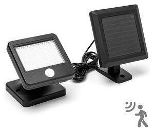 Aigostar - LED Solárne nástenné svietidlo so senzorom LED/0,64W/3,7V 6500K IP44