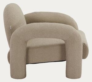 Kreslo SEDIA TEDDY BOUCLÉ béžové 778148