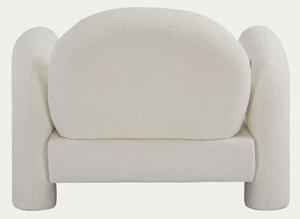 Kreslo SEDIA TEDDY BOUCLÉ krémové 778131