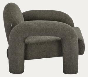 Kreslo SEDIA TEDDY BOUCLÉ hnedé 778155