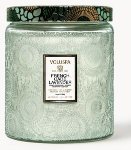 Ručne vyrobená dvojknôtová vonná sviečka Japonica Collection (kadé drevo, verbena a levanduľa)