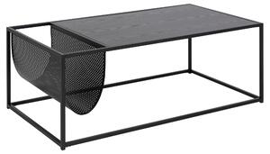 KONFERENČNÝ STOLÍK, čierna, kompozitné drevo, 110/60/40 cm - Stolíky do obývačky, Online Only