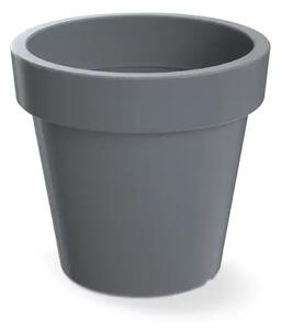 Prosperplast plastový kvetináč Lofly stone grey Ø 24 cm
