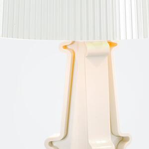 Kartell - Stolová lampa Bourgie - biela/zlatá