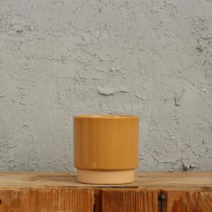Kvetináč Eno Duo dusty ocher Ø 7 cm