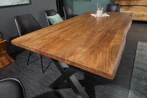 Jedálenský stôl MAMUT X HONEY 160 cm - prírodná
