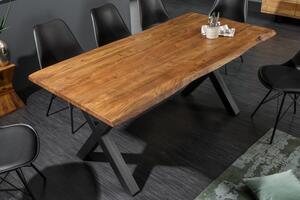 Jedálenský stôl MAMUT X HONEY 160 cm - prírodná