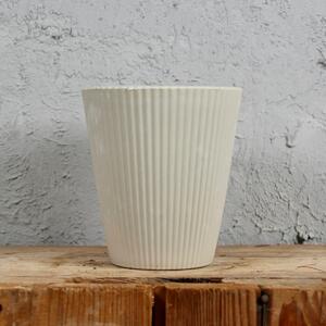 Plastový kvetináč orchid sivý Ø 12 cm