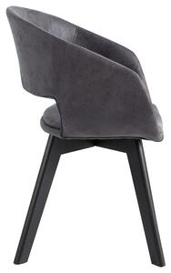 Dizajnová stolička Colby sivá antik - Skladom na SK