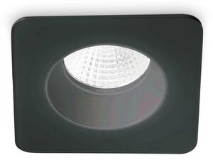 Ideal Lux 252056 LED zápustné bodové svietidlo Room-65 1x8W | 800lm | 3000K | IP65 - čierna