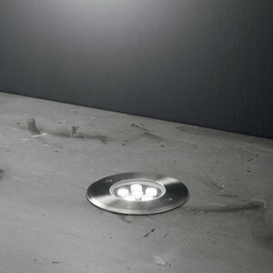 Ideal Lux 255668 LED vonkajšie zapustené bodové svietidlo Floor 1x6W | 780lm | 3000K | IP67 - oceľ