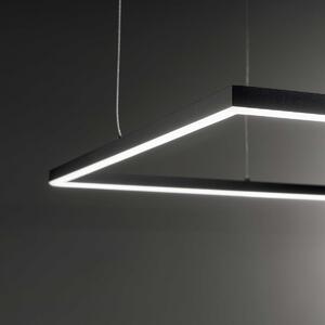 Ideal Lux 259185 LED závesné stropné svietidlo Oracle Slim 1x41W | 2480lm | 3000K - čierna