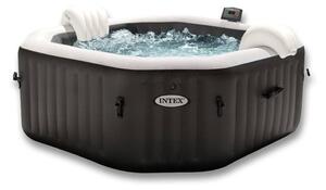Intex Nafukovacia osemhranná hydromasážna jacuzzi pre 4 osoby, 180x71 cm, prémiové príslušenstvo - INTEX 28458