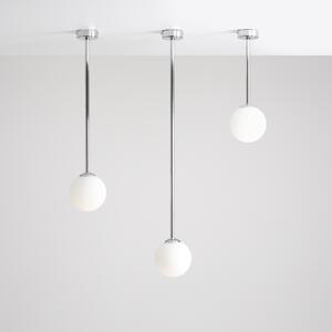 Aldex PINNE CHROME | Jednoduchá stropná lampa v chrómovom prevedení Veľkosť: M