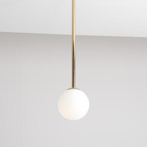 Aldex PINNE GOLD | Jednoduchá stropná lampa v zlatom prevedení Veľkosť: S