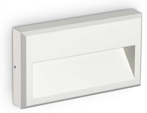 Ideal Lux 268347 LED nástenné orientačné svietidlo Febe 1x6W | 490lm | 3000K | IP65 - biela