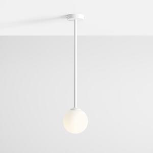 Aldex PINNE WHITE | Jednoduchá stropná lampa v bielom prevedení Veľkosť: S