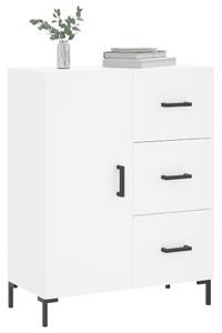 Komoda biela 69,5x34x90 cm kompozitné drevo