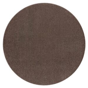 Koberec ETON PLUS mocca / hnedý kruh