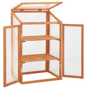 Skleník 60x45x100 cm jedľové drevo