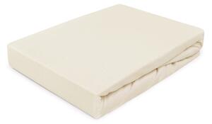 DETSKÉ JERSEY PRESTIERADLO 022 60X120 CM KRÉMOVÉ
