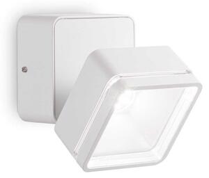 Ideal Lux 285528 ​​LED vonkajšie nástenné svietidlo Omega Ap Square 1x7W | 650lm | 4000K | IP54 - biela