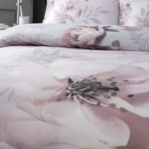 Ružové obliečky Catherine Lansfield Dramatic Floral, 200 x 200 cm