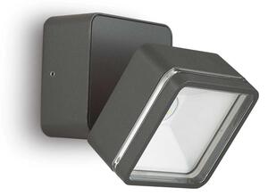 Ideal Lux 285511 LED vonkajšie nástenné svietidlo Omega Ap Square 1x7W | 650lm | 4000K | IP54 - antracit