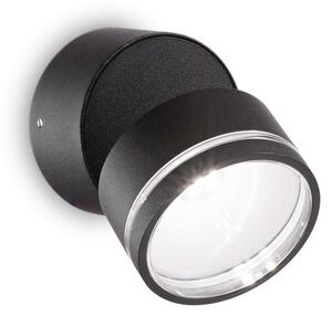 Ideal Lux 285504 LED vonkajšie nástenné svietidlo Omega Ap Square 1x7W | 650lm | 4000K | IP54 - čierna
