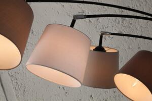 Dizajnová oblúková stojanová lampa Shadow II