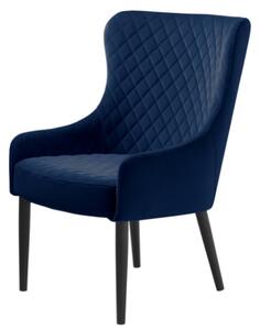 Ottowa Velvet kreslo modré