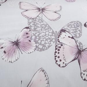 Obliečky s motívom motýľov Catherine Lansfield, 200 x 200 cm