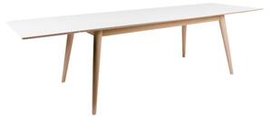 Rozťahovací stôl Ronald 195-285, prírodný / biely