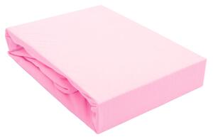DETSKÉ NEPRIEPUSTNÉ JERSEY PRESTIERADLO SG 005 60X120 CM SVETLORUŽOVÁ