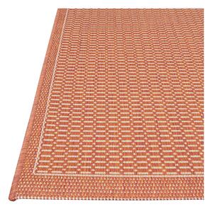 Oranžový vonkajší koberec Floorita Tatami, 180 x 280 cm