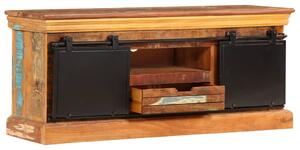 TV skrinka 110x30x45 cm, recyklovaný masív