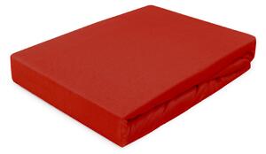 JERSEY PRESTIERADLO 029 90X200 CM ČERVENÉ