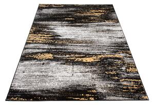 TA Koberec Z905A BLACK MAYA PP EYM Sivý Obdĺžnikový Rozmer: 80x150 cm