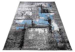 TA Koberec Q541B WHITE MAYA PP EYM Sivý Obdĺžnikový Rozmer: 80x150 cm
